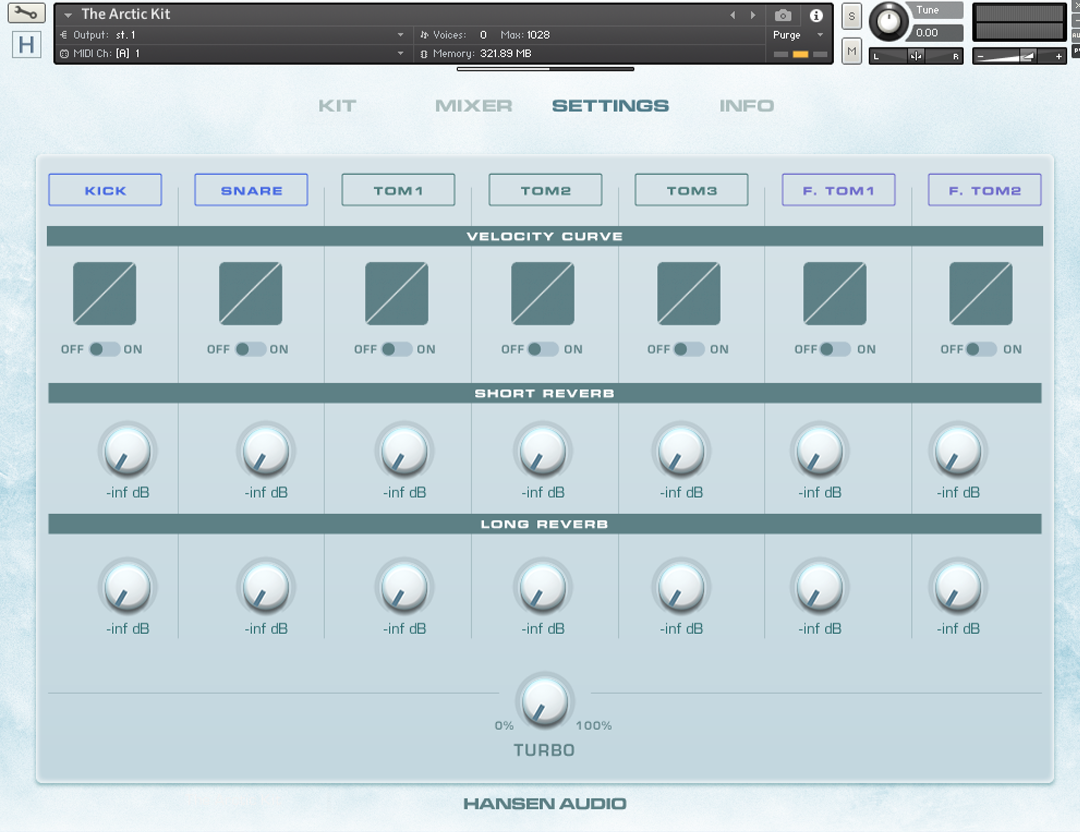 The Arctic Kit 2.0 - Kontakt Drum Library